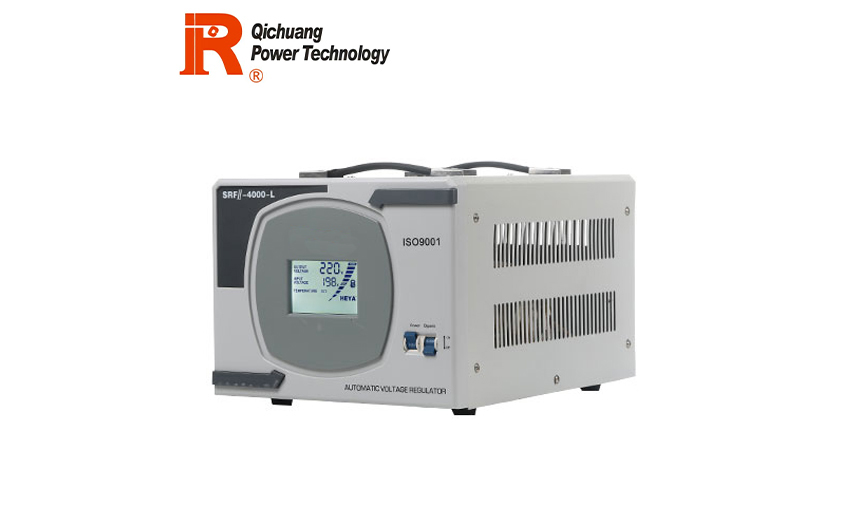 SRFII/SRWII Series Second generation relay type intelligent LCD display full automatic AC voltage regulator