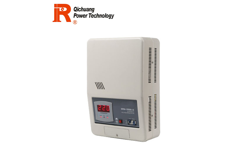 SRW Series Wall mounted LED relay type full automatic AC voltage regulator